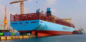 Крупнейший в мире контейнеровоз присоединился к флоту Maersk Line