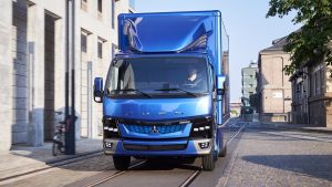 В Португалии стартовал выпуск электрического грузовика  Fuso eCanter