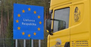 Большегрузы рискуют застрять на границе с Литвой до 17 августа