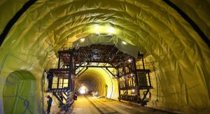 Бескидский тоннель готовят к запуску