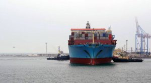 Одесский порт последний раз принял контейнеровоз Maersk