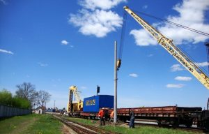 «Укрзализныця» электрифицирует участок железной дороги Потоки - Золотнишино до конца лета