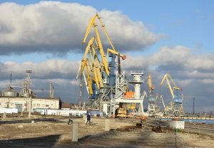 В Мариупольском порту начали строить новый зерновой терминал