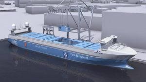Норвегия построит свой первый автономный беспилотный электрический  контейнеровоз