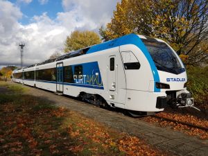 Швейцарці представили у Німеччині акумуляторний потяг