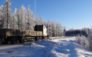 В Киевской области ограничено движение грузовиков
