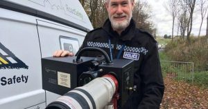Британская полиция испытывает камеру, позволяющую выявлять нарушителей за километр
