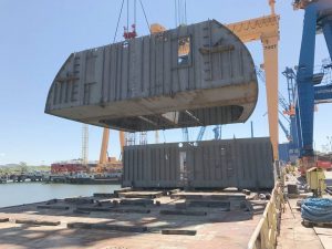 Українське Дунайське пароплавство доставило вантаж незвичайним способом