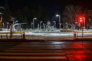 В Виннице для безопасности пешеходов установили дублеры светофоров
