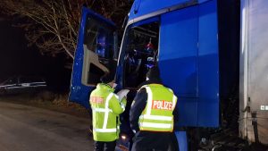 Немецкая полиция задержала литовского перевозчика сразу за два нарушения закона