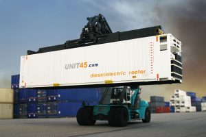 Unit45 – рефрижераторный контейнер на 33 европоддона с системой мониторинга