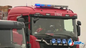 В Польше водитель вел горящий грузовик до тех пор, пока не прибыли пожарные, чтобы погасить огонь