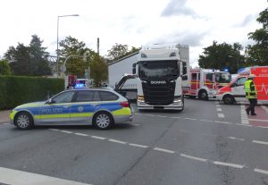 Действия перевозчика при ДТП в Германии
