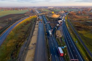 Польская трасса А1 на выходных будет перекрыта из-за демонтажа мостов