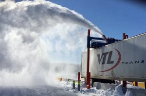 Системи видалення снігу із напівпричепів
