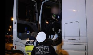 Результаты воскресной проверки на трезвость на стоянках грузовиков в Германии