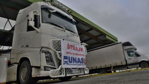 Словацькі перевізники знову заблокували пункти пропуску на кордонах країни