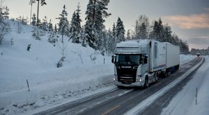 В Норвегии одобрили сверхдлинные грузовики