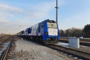 По территории Украины прошел контейнерный поезд из Китая в ЕС