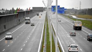 Дорожная служба Польши сообщила о проблемах с трафиком на трассе А8 под Вроцлавом