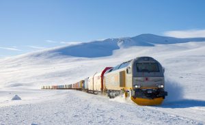 Новый железнодорожный сервис позволит убрать с дорог Северной Норвегии 13 тыс. грузовиков