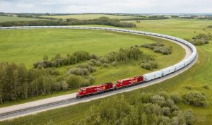 Canadian Pacific отправила самый длинный поезд с зерном