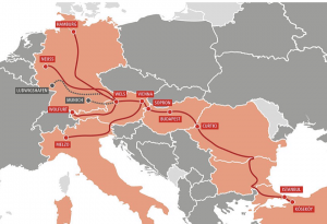 Rail Cargo Group відкриває нові маршрути з Європи до Китаю через Туреччину