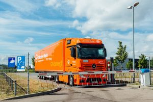 Bosch додав до свого сервісу паркування для вантажівок на німецько-датському кордоні.