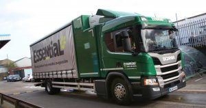В Британии создали необычный развозной грузовик Scania