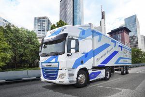 DAF представил грузовик CF Electric с увеличенным запасом хода