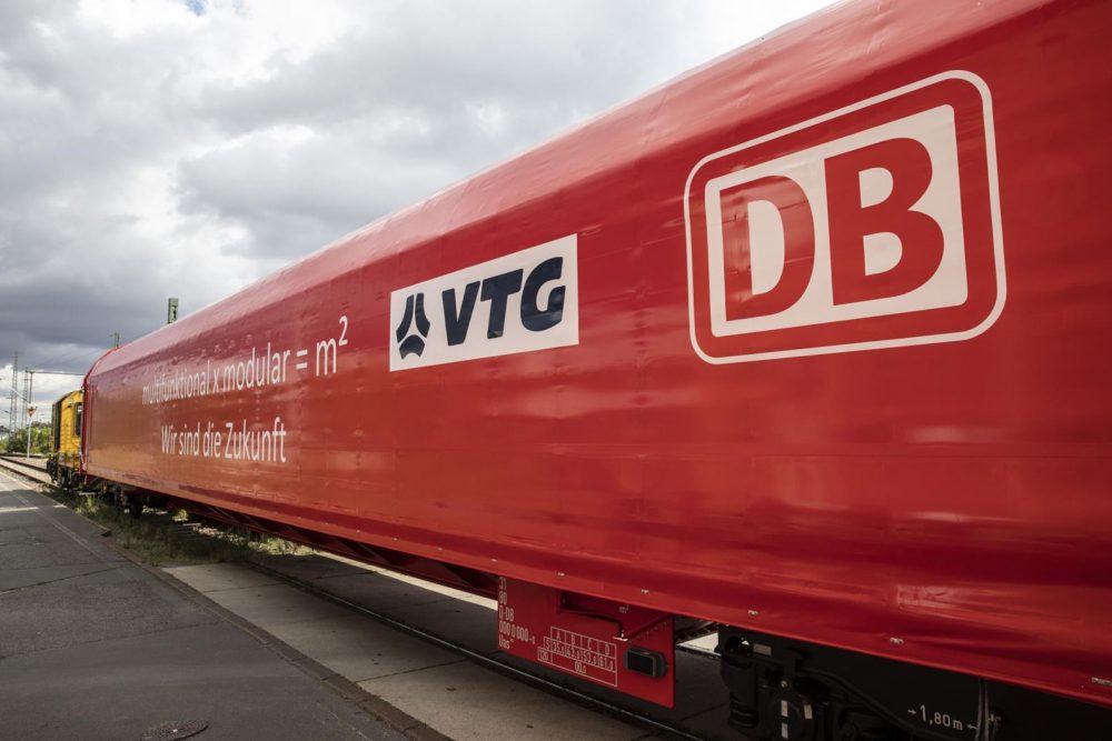 DB Cargo и VTG представили новый модульный грузовой вагон
