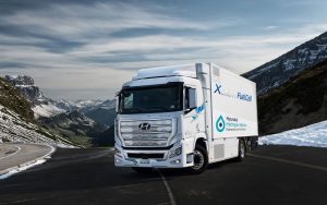 Компанія Hyundai почала постачання водневих вантажівок клієнтам у Швейцарії
