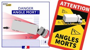 IRU виступив проти наклейок для «сліпих зон» на вантажівки у Франції