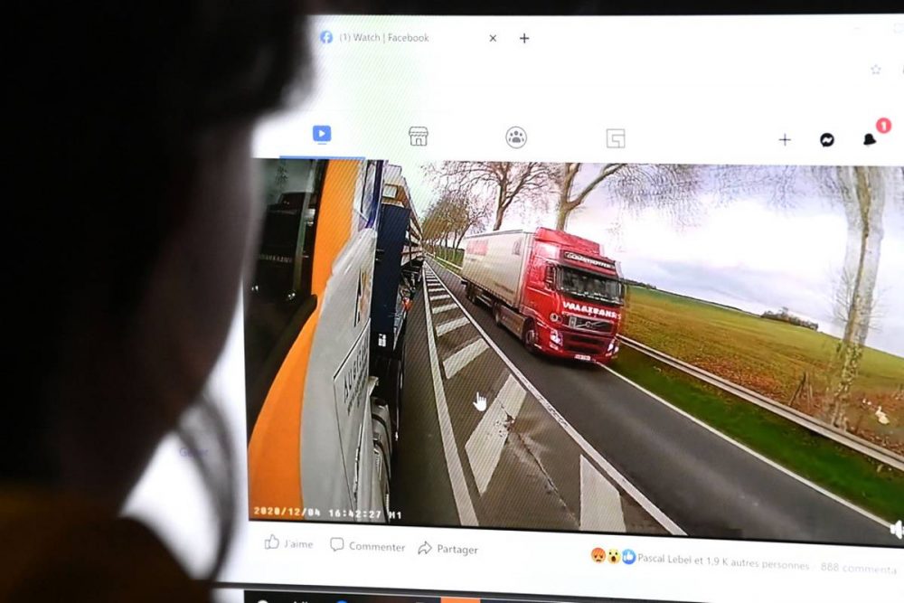Чешский водитель стал антигероем в соцсетях за безумный обгон