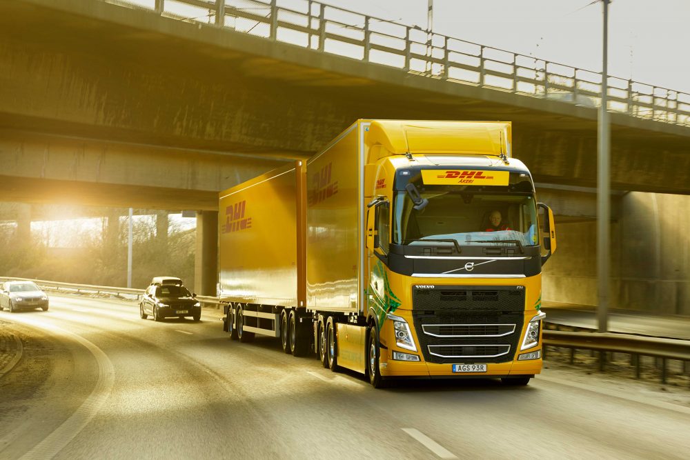 DHL випробуватиме електричний великовантажний вантаж Volvo для перевезень на великі відстані
