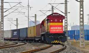 У 2021 році обсяг залізничних вантажоперевезень між Китаєм та Європою зріс майже вдвічі.