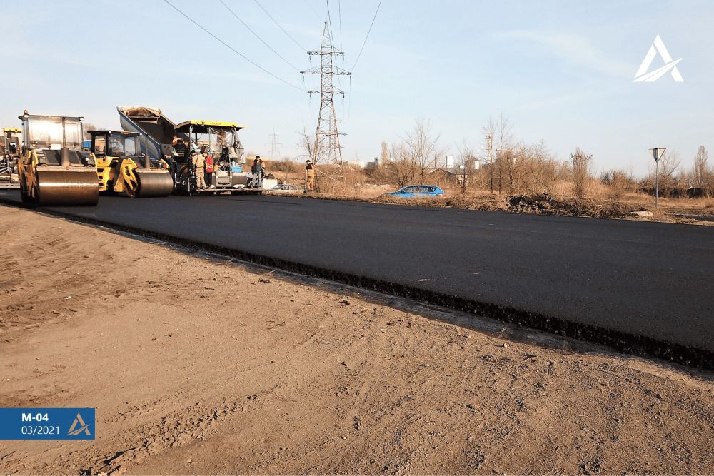 В Днепропетровской области стартовали ремонтные работы на трассе М-30