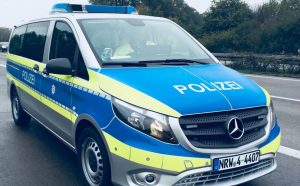 Немецкая полиция задержала фуру, которая двигалась со скоростью 120 км/ч
