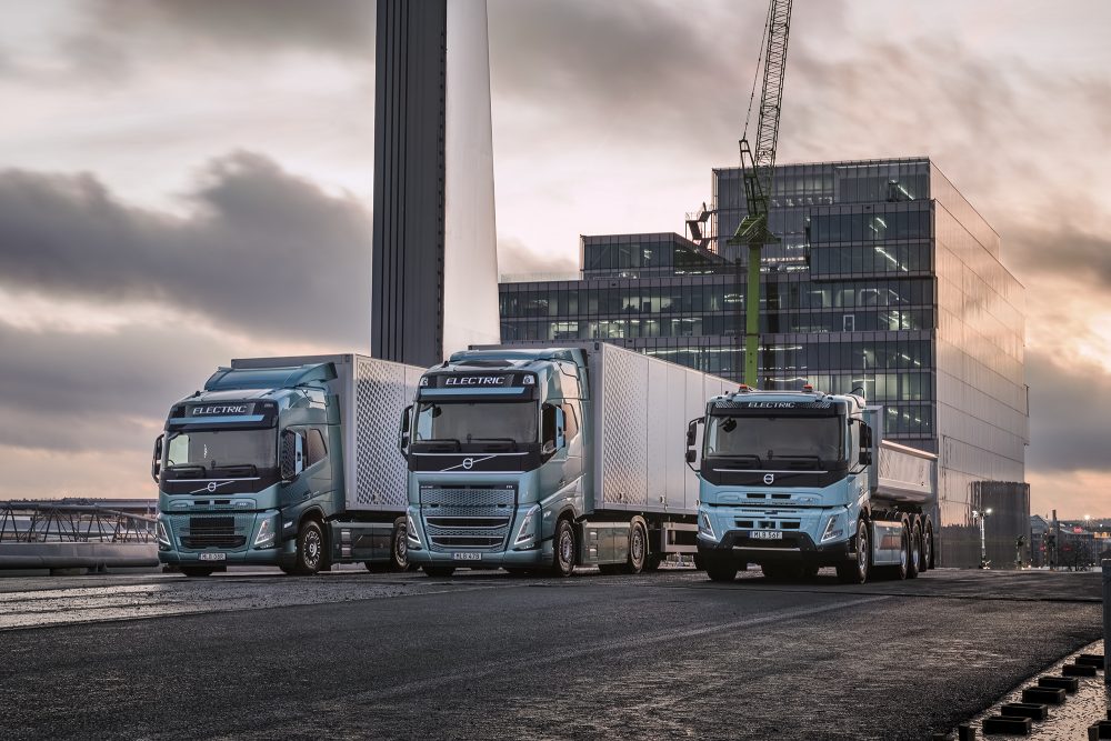 Volvo готова электрифицировать большую часть грузовых перевозок