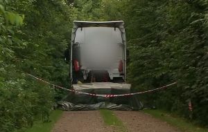 Несчастный случай: в Дании пьяная жена переехала мужа грузовиком