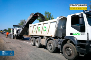 Николаевская область: начался ремонт 20-километрового участка Н-24