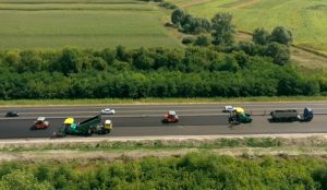Чернігівська область: продовжується капітальний ремонт траси М-01
