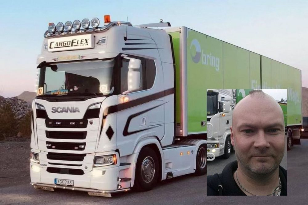 Дальнобойщик спас женщину, у которой загорелся автомобиль