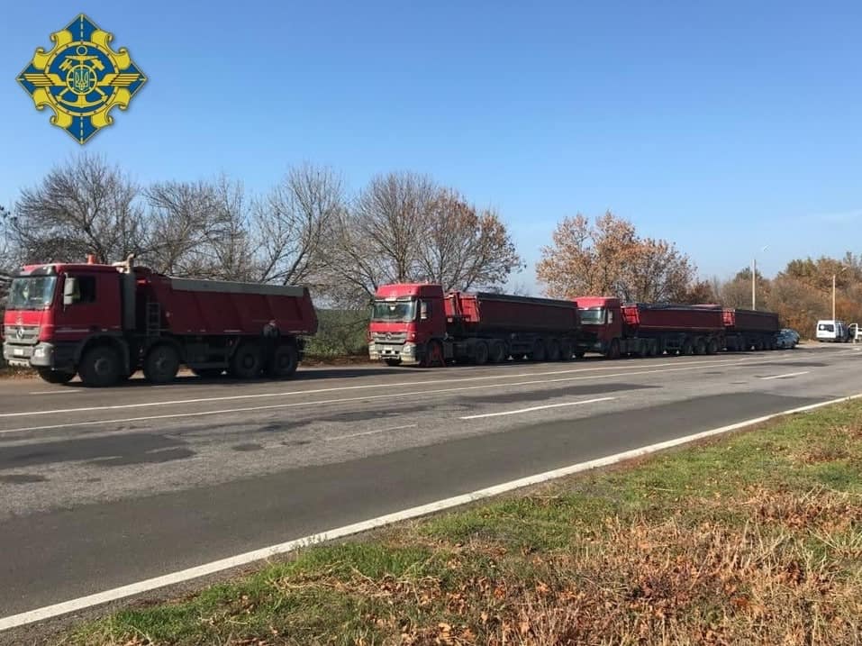 В Николаевской области задержали шесть фур с большим перегрузом