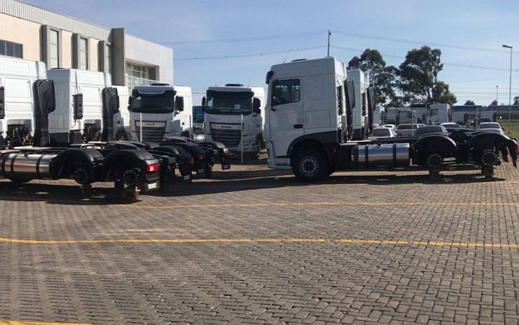 В Бразилии преступники ограбили дилера DAF