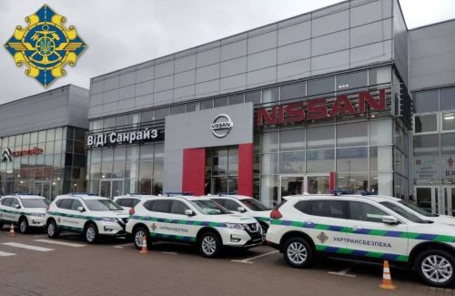 «Укртрансбезопасность» получила новые автомобили для борьбы с нелегальными перевозчиками и нарушителями весовых норм