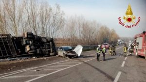 В Італії в ДТП загинув український водій вантажівки