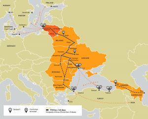 Литва и Турция хотят запустить грузовой ж/д коридор через Украину