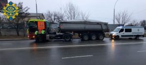 Результаты проверки большегрузного транспорта в Киеве