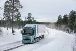 Volvo провела испытания электрогрузовиков в экстремальных зимних условиях